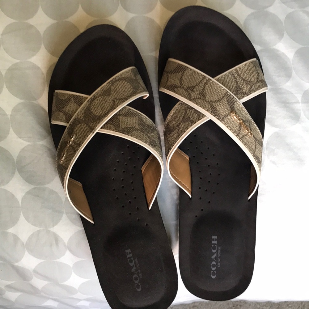 Brown 🐎 Coach slides!